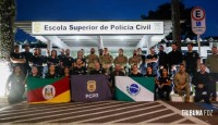 Paraná envia 30 policiais civis para reforçar segurança contra roubos no Rio Grande do Sul