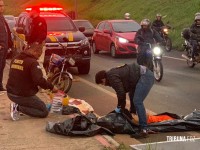 Motociclista morre após sofrer mal súbito na BR-277