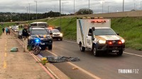 Motociclista morre após sofrer mal súbito na BR-277