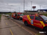 Motociclista morre após sofrer mal súbito na BR-277