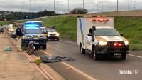 Motociclista morre após sofrer mal súbito na BR-277