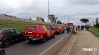 Motociclista morre após sofrer mal súbito na BR-277