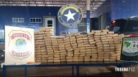 PF e Receita Federal apreende veiculo com 150 Kg de maconha na aduana da Ponte da Amizade