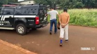 Foragido da justiça por diversos furtos qualificados é capturado pelo GDE da Polícia Civil em Foz do Iguaçu