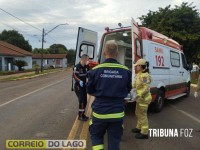 Idoso em bicicleta elétrica é atropelado por motorista que foge do local em Santa Helena