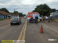 Idoso em bicicleta elétrica é atropelado por motorista que foge do local em Santa Helena