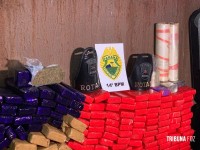 ROTAM apreende 326,7 Kg de maconha no Bairro Porto Belo