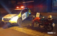 Policia Militar recupera motocicleta furtada no Bairro Três Bandeiras