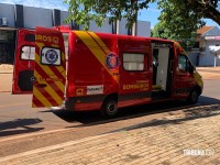 Siate socorre motociclista após queda no Jardim São Roque III