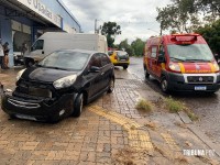 Revoltado com demissão ex-funcionário pega carro da firma e atropela proprietária