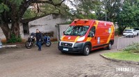 Siate socorre motociclista após colisão no Jardim Copacabana