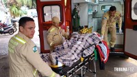 Siate socorre motociclista após colisão no Jardim Copacabana