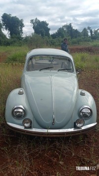 Policia Nacional do Paraguai recupera fusca furtado