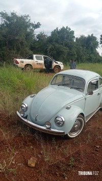 Policia Nacional do Paraguai recupera fusca furtado