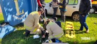 Motociclista fica gravemente ferido após colisão na Av. Paraná