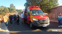 Siate socorre motociclista após colisão no Porto Meira