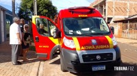 Siate socorre homem que levou facãozada no Bairro Três Lagoas