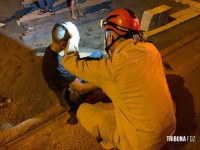 Siate socorre duas vítimas após atropelamento por moto no Bairro Três Lagoas