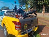 Motociclista é socorrido pelo Siate após colisão na Av. Felipe Wandscheer