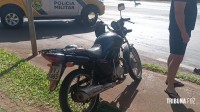 Motociclista é socorrido pelo Siate após colisão na Av. Felipe Wandscheer