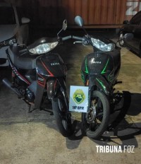 PM recupera duas motocicletas furtadas na cidade de Medianeira