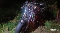 Motociclista e passageiro morrem após colidir moto contra arvore no Bairro Cidade Nova