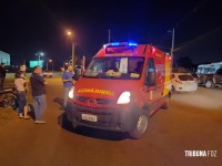 Siate socorre dois motociclistas após colisão frontal no Bairro Três Lagoas