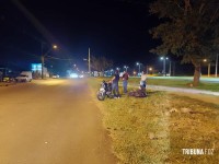 Siate socorre dois motociclistas após colisão frontal no Bairro Três Lagoas