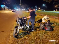 Siate socorre dois motociclistas após colisão frontal no Bairro Três Lagoas