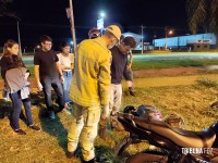 Siate socorre dois motociclistas após colisão frontal no Bairro Três Lagoas