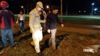 Siate socorre dois motociclistas após colisão frontal no Bairro Três Lagoas