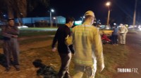 Siate socorre dois motociclistas após colisão frontal no Bairro Três Lagoas