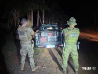 PF e PM apreendem veículo com mais de meia tonelada de drogas em Foz do Iguaçu