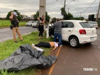 Condutor morre após colidir veículo contra um poste no Jardim Nacional