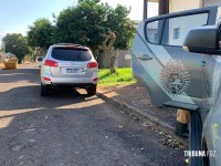 Carro usado em assaltos é apreendido pela ROTAM