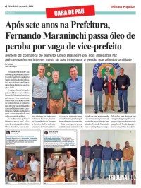 Após sete anos na Prefeitura, Fernando Maraninchi passa óleo de peroba por vaga de vice-prefeito