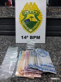 Policia Militar prende homem por tráfico de drogas no Bairro Campos do Iguaçu