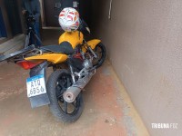 Guarda Municipal localiza moto roubada na casa do assaltante esfaqueado