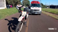 Ciclista idoso fica gravemente ferido após ser atropelado por moto no Parque Imperatriz