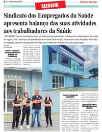 Sindicato dos Empregados da Saúde apresenta balanço das suas atividades aos trabalhadores da Saúde