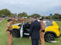 Através de emenda do Deputado Batatinha, Policia Militar de Foz do Iguaçu recebe duas novas viaturas policiais