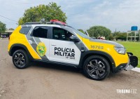 Através de emenda do Deputado Batatinha, Policia Militar de Foz do Iguaçu recebe duas novas viaturas policiais