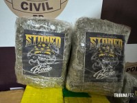 GDE da Policia Civil apreende 950 quilos de maconha em Foz do Iguaçu