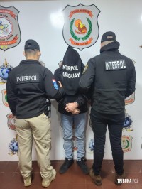 INTERPOL do Paraguai prende foragido nível internacional