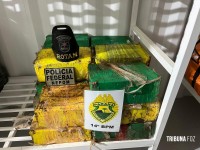 ROTAM apreende 216 Kg de maconha na barranca do Rio Paraná 