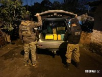 ROTAM apreende 216 Kg de maconha na barranca do Rio Paraná 