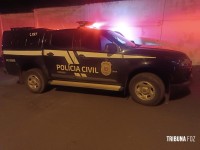 GDE da Policia Civil recupera caminhonete furtada no Paraguai que estava escondida no Bairro Cidade Nova