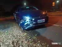 Siate socorre motociclista após colisão na Av. Florianópolis