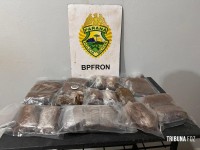 BPFRON apreende 2,172 Kg de essência  de Tetra-hidrocanabinol em São Miguel do Iguaçu