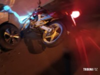 Siate socorre motociclista e passageiro após colisão no Porto Meira